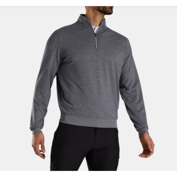 FootJoy Other - FootJoy Half Zip Pullover Mid Layer Heather Gray Golf Big & Tall Men's Size XXL
